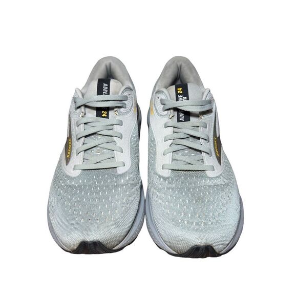 Brooks 24 GTS men’s Light Grey Adrenaline Running Shoes size 9.5 wide 2E main image 5